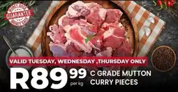 Take 'n Pay C grade mutton curry pieces offer