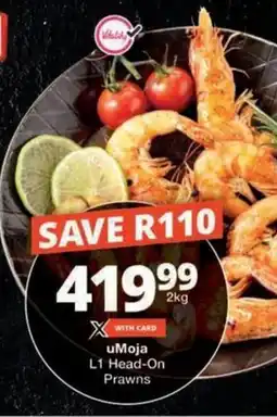 Checkers uMoja L1 Head-On Prawns offer
