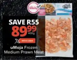 Checkers uMoja Frozen Medium Prawn Meat offer