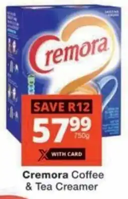 Checkers Cremora Coffee & Tea Creamer offer