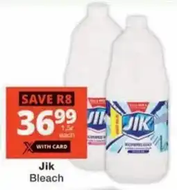 Checkers Jik Bleach offer