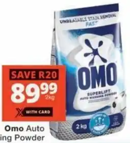 Checkers Omo Auto Washing Powder offer