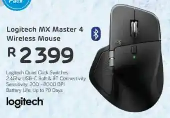Computer Mania Logitech MX Master 4 Wireless Mouse offer