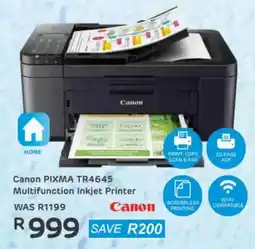 Computer Mania Canon PIXMA TR4645 Multifunction Inkjet Printer offer