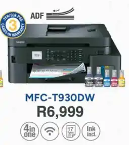Computer Mania Brother MFC-T930DW Ink Tank Printer offer