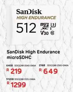Computer Mania SanDisk High Endurance microSDHC 512GB offer