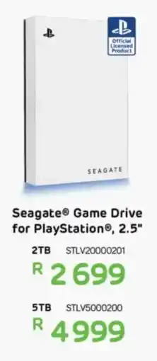 Computer Mania Seagate 2.5" Game Drive for PlayStation offer