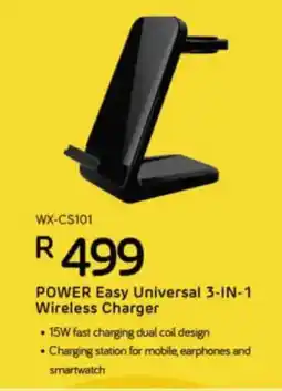 Computer Mania Winx Power Easy Universal 3-in-1 Wireless Charger offer