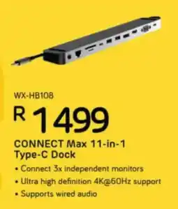 Computer Mania Winx Connect Max 11-in-1 Type-C Dock offer