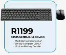 Computer Mania Rapoo 9350S Ultraslim Combo offer