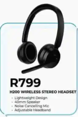 Computer Mania Rapoo H200 Wireless Stereo Headset offer