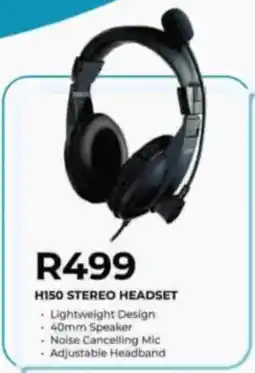 Computer Mania Rapoo H150 Stereo Headset offer
