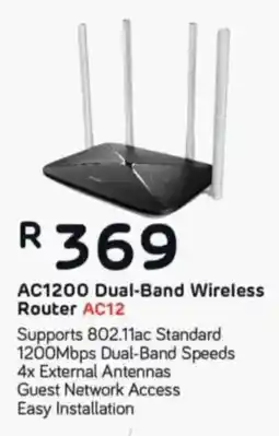 Computer Mania Mercusys AC1200 Dual-Band Wireless Router offer