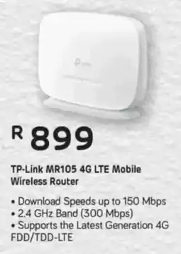 Computer Mania TP-Link MR105 4G LTE Mobile Wireless Router offer