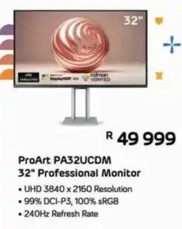 Computer Mania Asus ProArt PA32UCDM 32" Professional Monitor offer