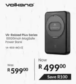Computer Mania Volkano Vk-Reload Plus Series 10000mah MagSafe Power Bank offer
