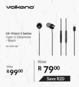 Computer Mania Volkano VK-Prism 3 Series Type-C Earphone offer