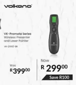 Computer Mania Volkano VK-Promote Series Wireless Presenter and Laser Pointer offer