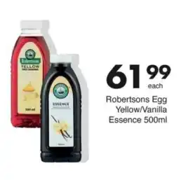 Save Hyper Robertsons Egg Yellow/ Vanilla Essence offer