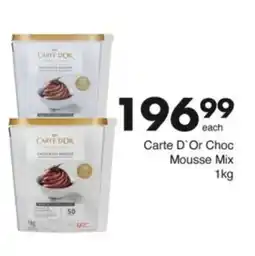 Save Hyper Carte D'Or Choc Mousse Mix offer