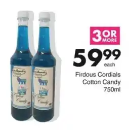 Save Hyper Firdous Cordials Cotton Candy offer