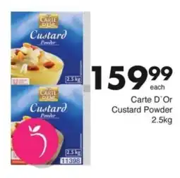 Save Hyper Carte D'Or Custard Powder offer