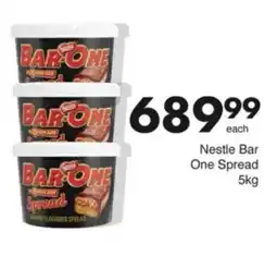 Save Hyper Nestle Bar One Spread offer