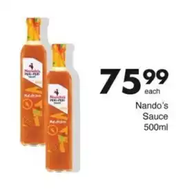 Save Hyper Nando's Sauce offer