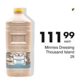 Save Hyper Minnies Dressing Thousand Island offer