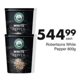 Save Hyper Robertsons White Pepper offer