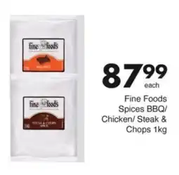 Save Hyper Fine Foods Spices BBQ/ Chicken/ Steak & Chops offer
