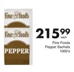 Save Hyper Fine Foods Pepper Sachets offer