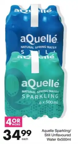 Save Hyper Aquelle Sparkling/ Still Unflavoured Water offer