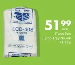 Save Hyper Excel Poc Fomo Tray No.40/41 offer