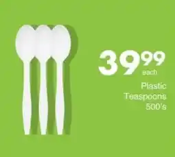Save Hyper Plastic Teaspoons offer
