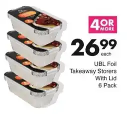 Save Hyper UBL Foil Takeaway Storers With Lid offer