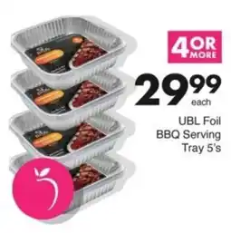 Save Hyper UBL Foil BBQ Serving Tray offer