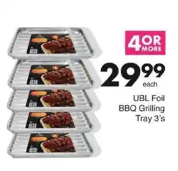 Save Hyper UBL Foil BBQ Grilling Tray offer