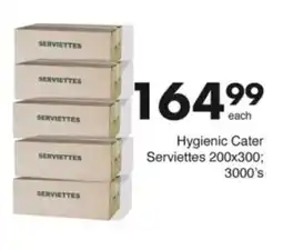 Save Hyper Hygienic Cater Serviettes offer