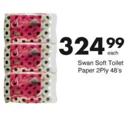 Save Hyper Swan Soft Toilet Paper 2Ply offer