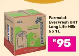Game Parmalat EverFresh UHT Long Life Milk 6 x 1 L offer