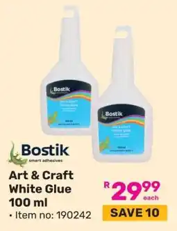 Game Bostik Art & Craft White Glue 100 ml offer