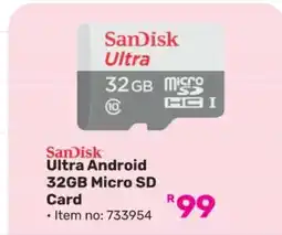 Game SanDisk Ultra Android 32GB Micro SD Card offer