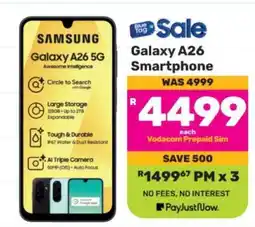 Game Galaxy A26 Smartphone offer