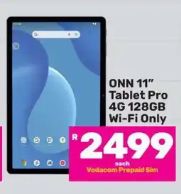 Game ONN 11” Tablet Pro offer