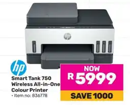 Game Smart Tank 750 Wireless All-in-One Colour Printer offer