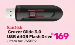 Game SanDisk Cruzer Glide 3.0 USB 64GB Flash Drive offer