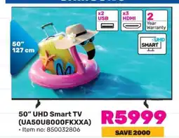 Game 50 UHD Smart TV (UA50U8000FKXXA) offer