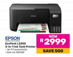 Game Epson EcoTank L3250 3-in-1 Ink Tank Printer offer
