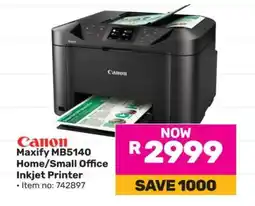 Game Canon Maxify MB5140 Home/Small Office Inkjet Printer offer